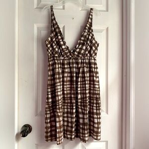 Old Navy Plaid Mini Dress
